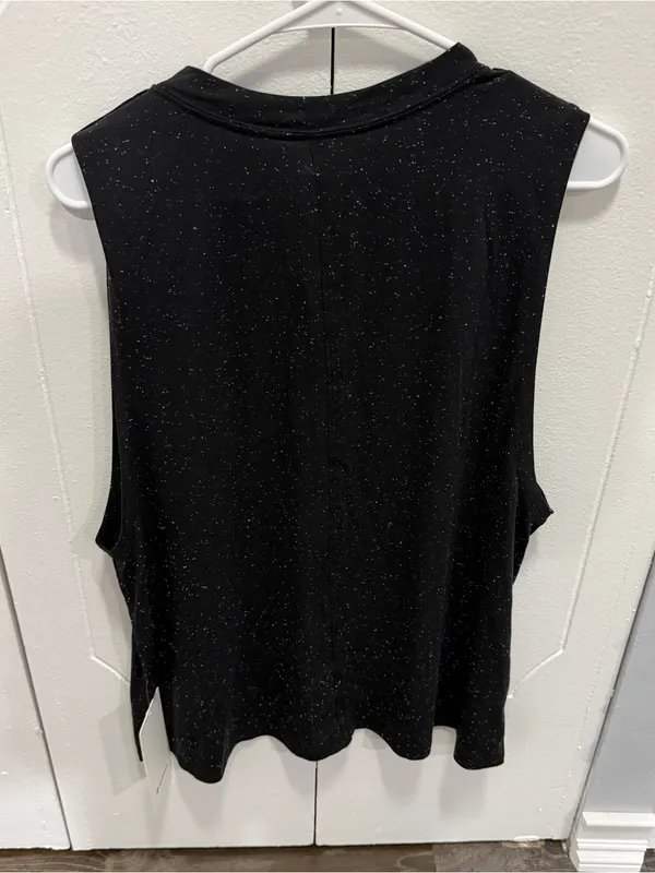NWT Lululemon Black and White All Yours Boyfriend Tank - Image 5