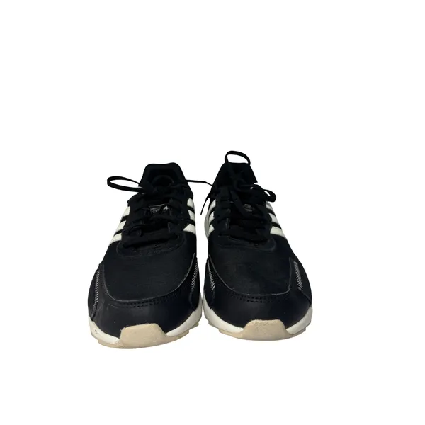 Adidas Retrorun Black White Women Sneakers Low Top Trainers EH1859 Size‎ 9 - Image 2