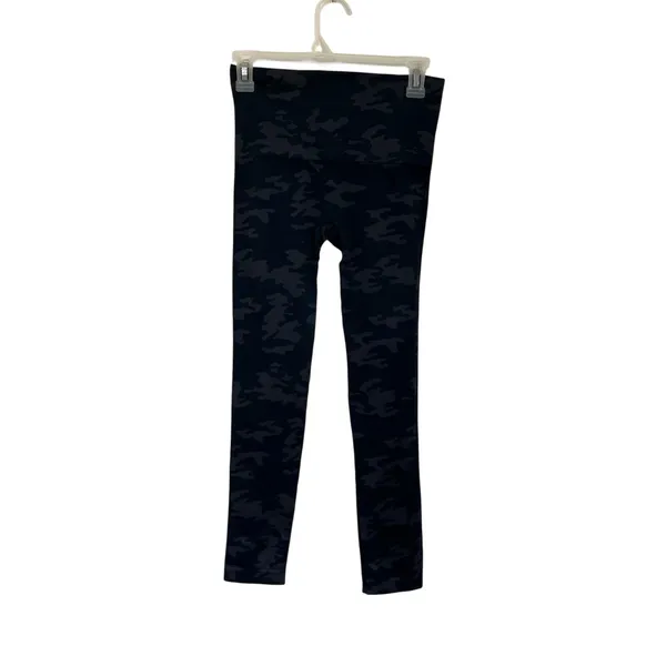 Spanx Look at Me‎ Now Seamless Legging Black Camo Size M #FL3515 - Image 3