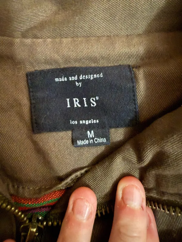 Iris Y2K style utility military jacket size Medium  - Image 2