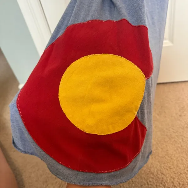Women's Colorado tank top Blue Size XL - Image 5