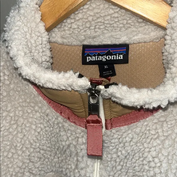 Patagonia Classic Retro-X Jacket Natural with Nest Brown XL - Image 6