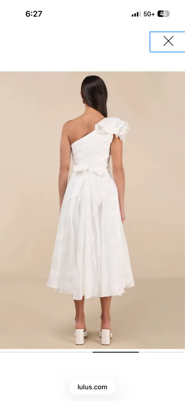 Lulus White Dress - Image 2