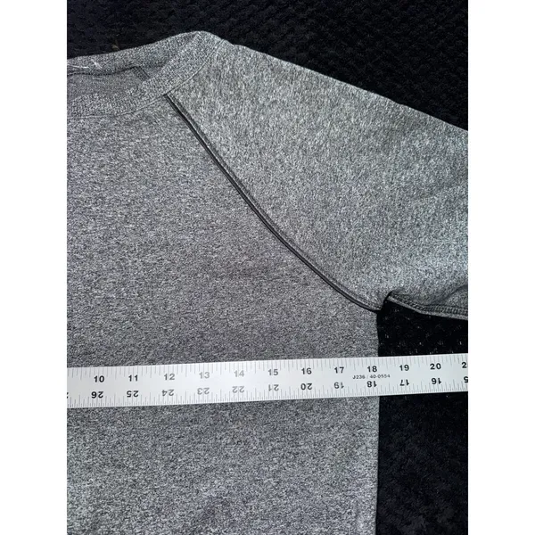 Lululemon Womens Crew Love Long Sleeve Pullover Heather Grey Size 6 - Image 6