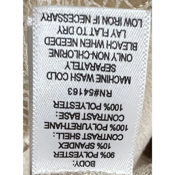 Marc New York Andrew Marc Pencil Skirt Full Control Waistband Beige‎ Combo L - Image 8