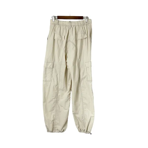Love Tree‎ Parachute Pants Size Large Cream - Image 6