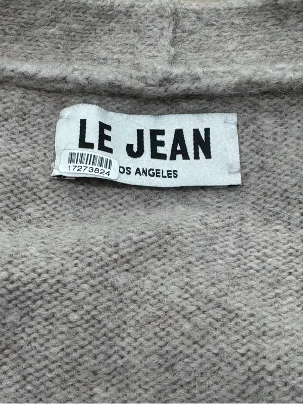 Le Jean Los Angeles Willa Alpaca/Yak Cardigan Women’s Medium - Image 3
