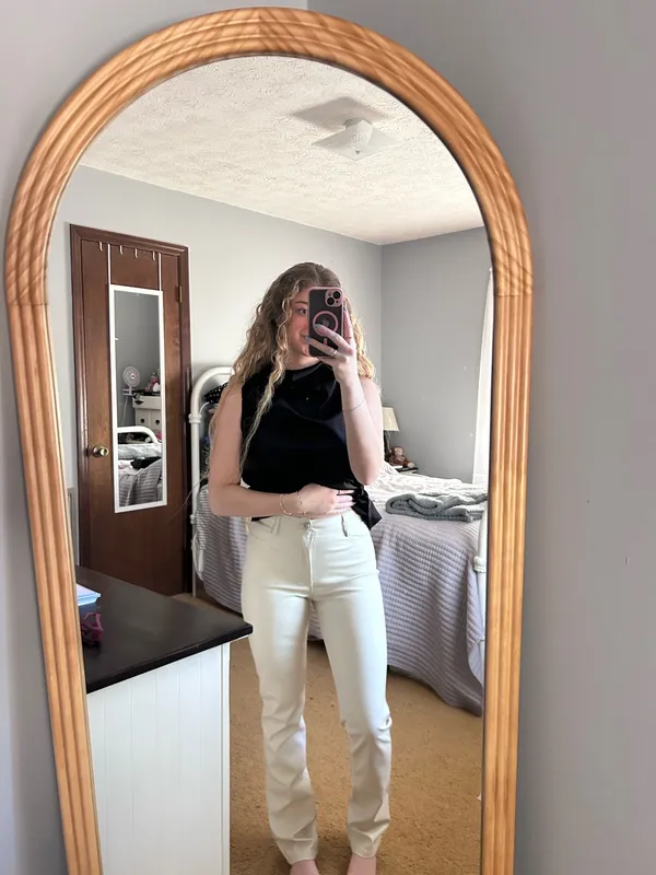 These Three Boutique Leather Pants - Image 2