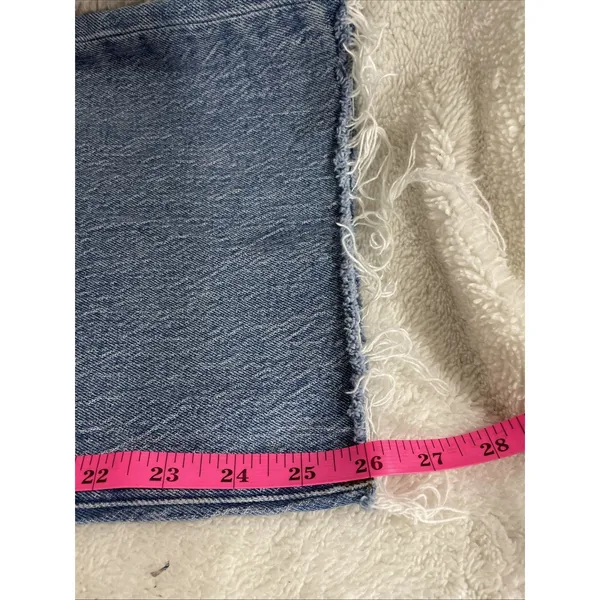 Madewell Perfect Vintage Wide Leg Crop Jeans Womens 26 (26x26) Medium Wash Denim - Image 10
