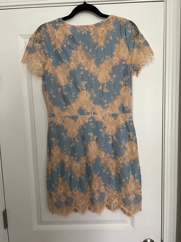 Lace Mini Dress - Image 3