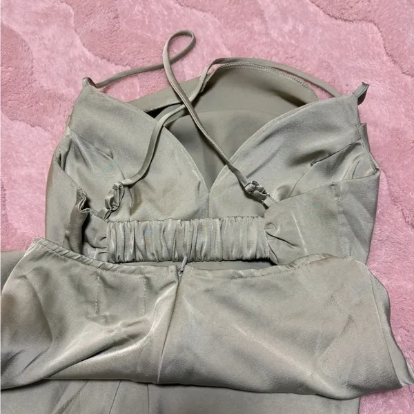 Hello Molly ANGELS IN AMERICA MIDI DRESS Green XS - Image 7