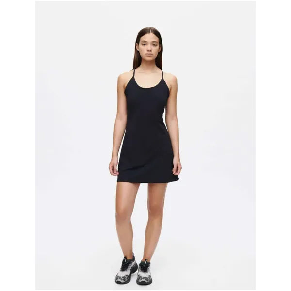 Outdoor Voices Exercise Dress Womens M Black Built In Shorts Pockets Athletic - Image 13