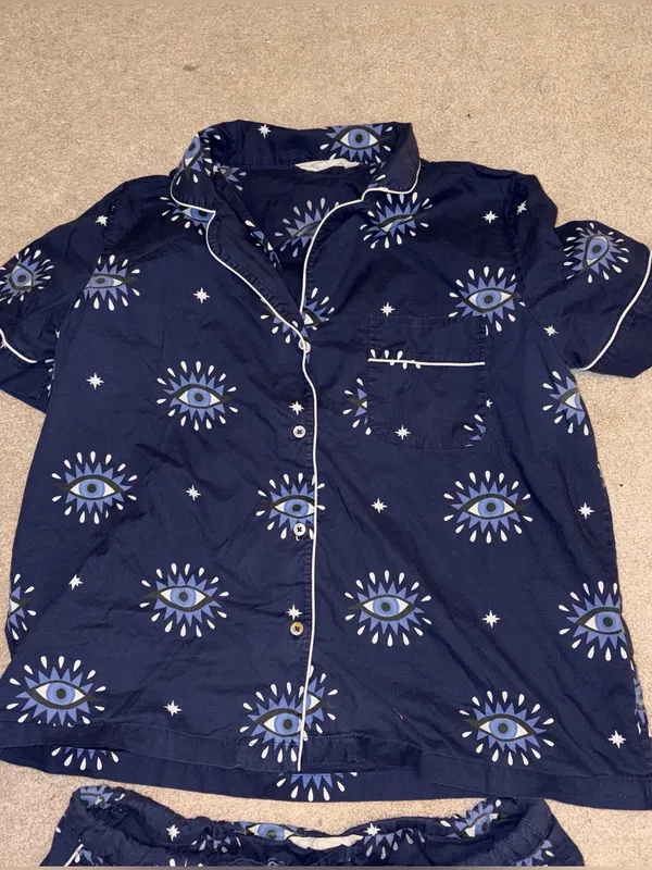 Printfresh Eyes of the World Pajamas Short Sleep Set L - Image 5
