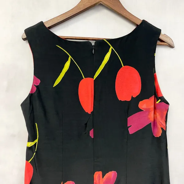 VTG Jennifer Jeffries Womens Sleeveless Dress Size 12 Artsy Going‎ Out Gallery - Image 7