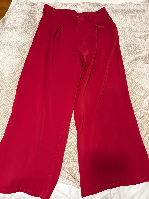 Red dress pants Size XL - Image 3