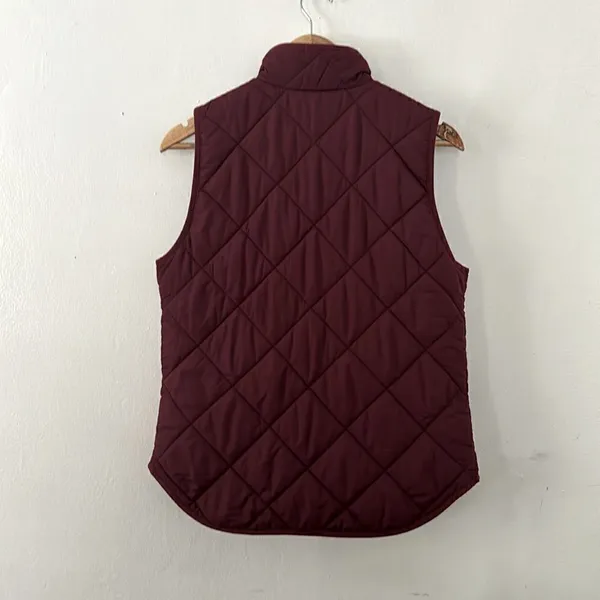 J.Crew Mercantile Quilted Vest EUC - Image 3