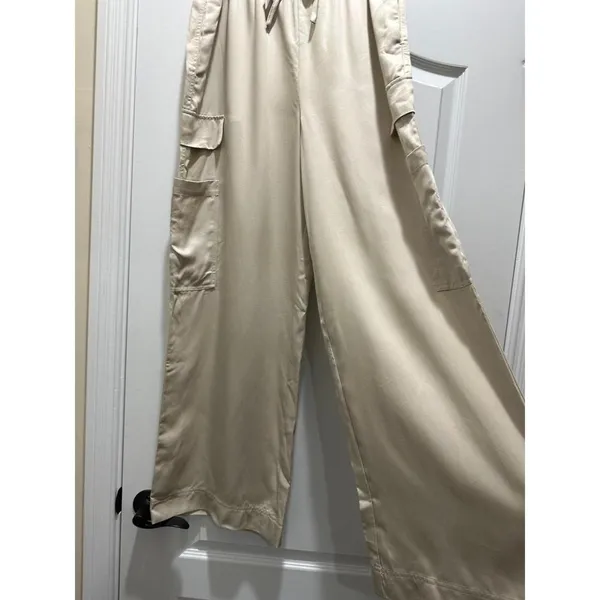 Z Supply Renegade Wide Leg‎ Cargo Pants NEW size Medium - Image 5