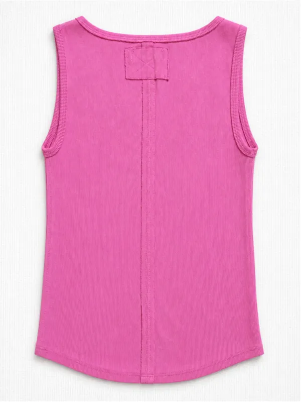 We‎ The Free by Free People Hummingbird Tank in bright pink, size XS. - Image 3