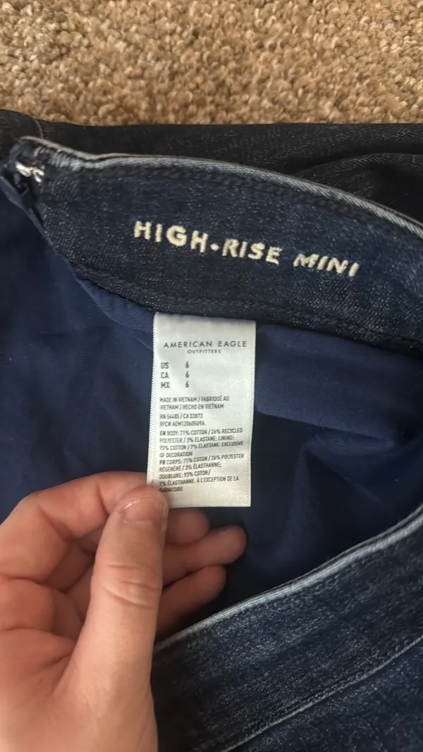 American Eagle Denim Skort - Image 3