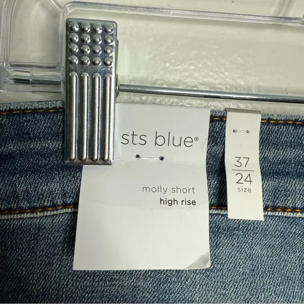 NWT Stitch Fix Sts Blue Molly High Rise Short Style ES3128GA1 Blue Size 37/24‎ - Image 6
