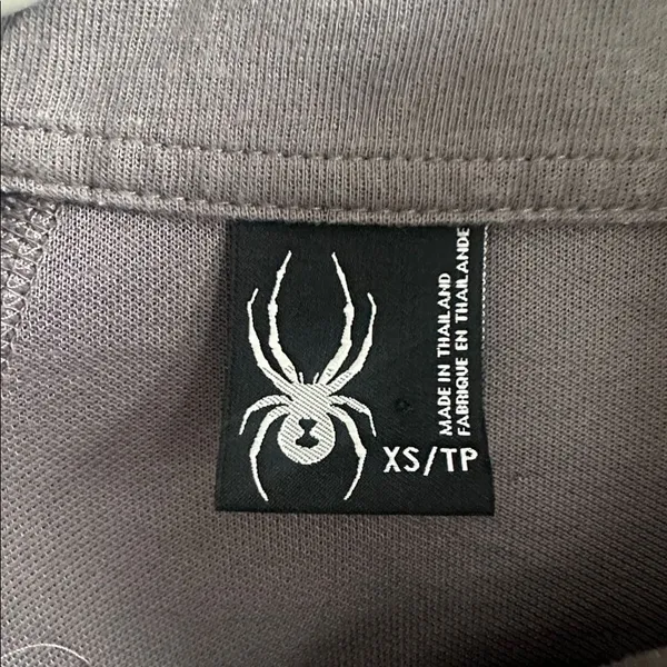 Spyder Women Quarter Zip Pullover Athletic Performance Baselayer Taupe XS - Image 3