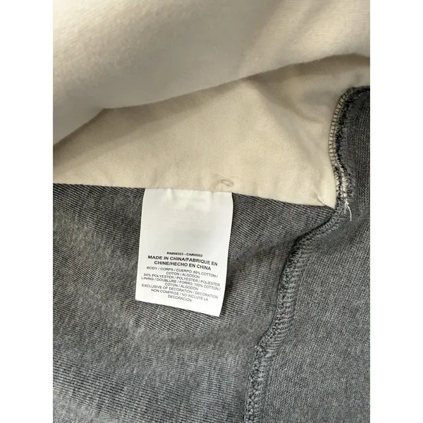 Nike SB Youth XLarge Gray Crewneck Sweatshirt Camo Swoosh Fleece Pullover - Image 8