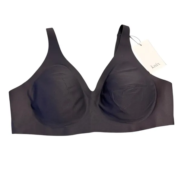 Knix Black Wireless Seamless Support Bra Womens Medium New With Tags Comfort NWT - Image 2