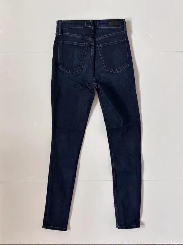 Abercrombie & Fitch Super Skinny High Rise Jeans 26/2 Dark Wash Petite 27” - Image 7