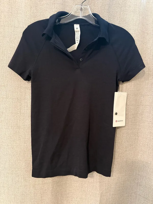 Lululemon NWT Swiftly Tech Short-Sleeve Polo Shirt | 4 - Image 2