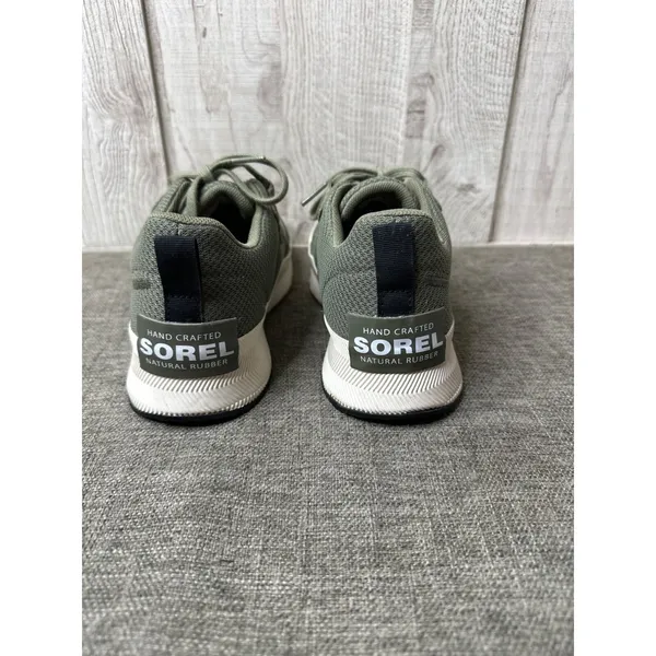 Sorel Womens Sneakers Size 6.5 US Olive Green Out n About WP Casual Shoes - Image 3