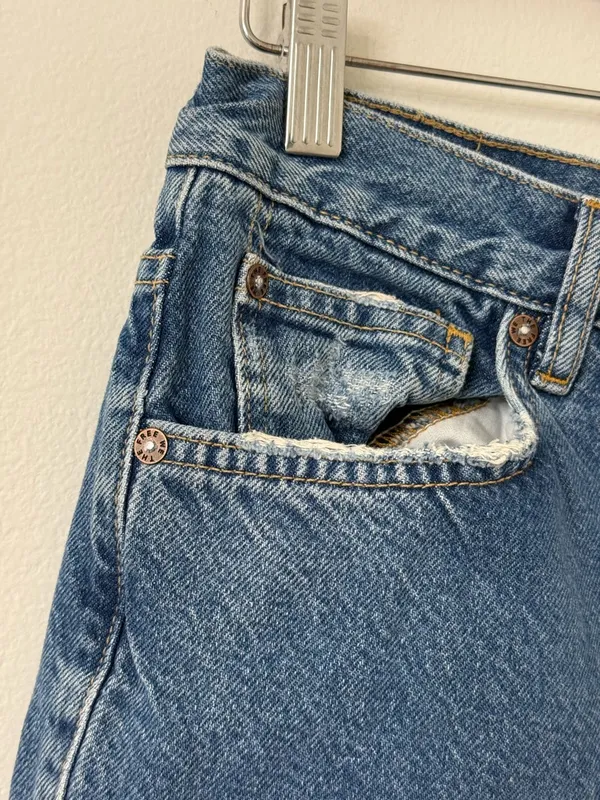 {28} We the Free Free People Lasso Denim Jeans Straight Leg - Image 8