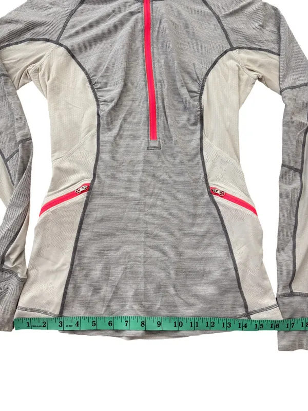 Lululemon Run Wild 1/2 Zip Pullover Size 2 - Image 5