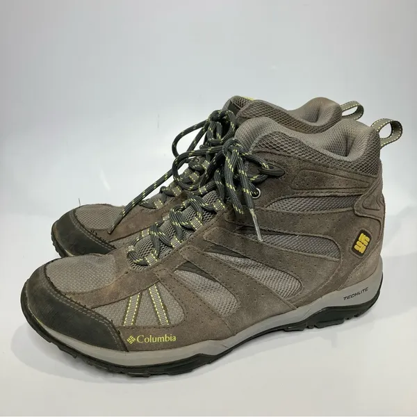 Columbia Dakota Drifter trail shoes hiking‎ hightop sneakers women’s size 9 - Image 3