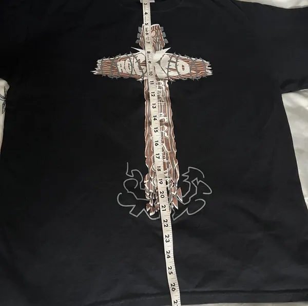 Gildan Y2K Grunge “Rocked” Tee - Image 3