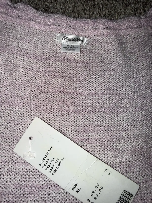 Kimchi Blue Catherine Pointelle Knit Top in Pink - Image 3