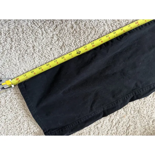 Zara Womens Size 4 Black Straight Leg Cargo Pants - Image 4