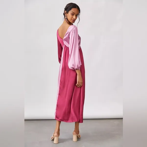 COPY - Anthropologie Colorblocked Maxi Dress - Image 3