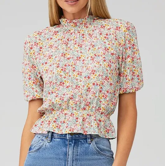 BB Dakota Floral Top - Image 2