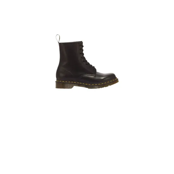 NEW Dr. Martens 1460 GUARD PANEL Black LEATHER LACE UP Black BOOTS Combat US 9 - Image 5