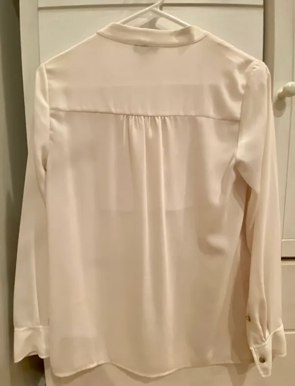Vince Camuto Cream Blouse - Image 2