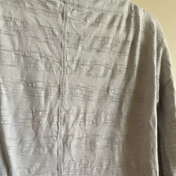 The North Face gray white long sleeve top‎ - Image 5