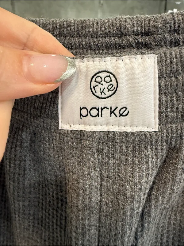 Parke Gray Waffle Lounge Pants - Image 3