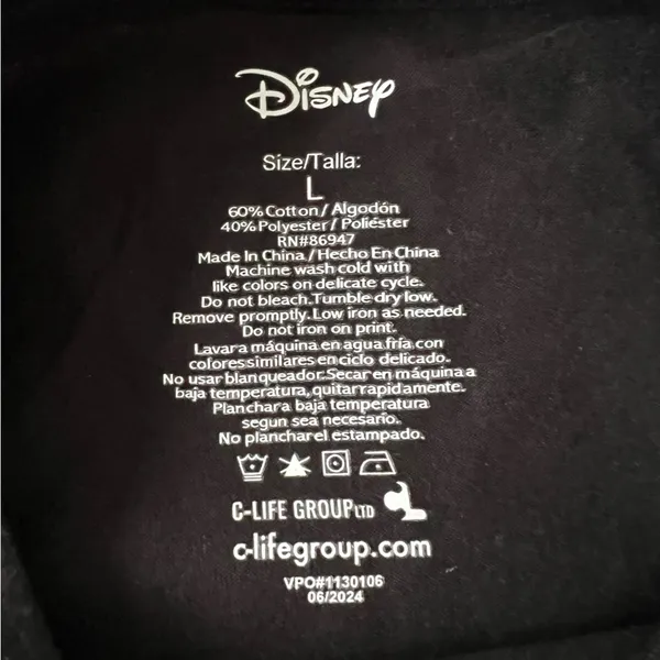 Disney New Juniors' Nightmare Before Christmas Halloween Graphic T-Shirt - Image 3