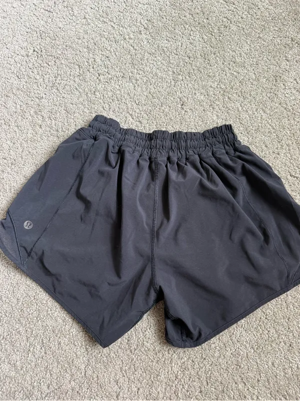 lululemon athletica Black Women's Performance Running Shorts - Image 2