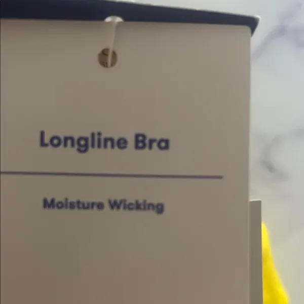 JoyLab Bright Yellow Longline with Adjustable Straps bra Small - Image 6
