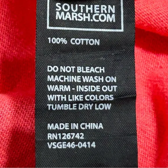Southern Marsh Original Rebecca Jersey Strawberry Fizz With Blue Seersucker‎ NWT - Image 10