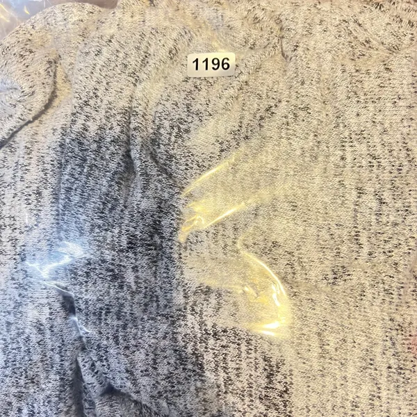 1196 |‎ Garage Grey Marled Knit Open Front Pocket Cardigan Sweater Women XS - Image 8