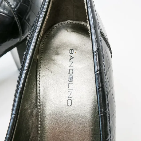 Vintage 90s Bandolino Croc Penny Loafer Pumps - Image 9