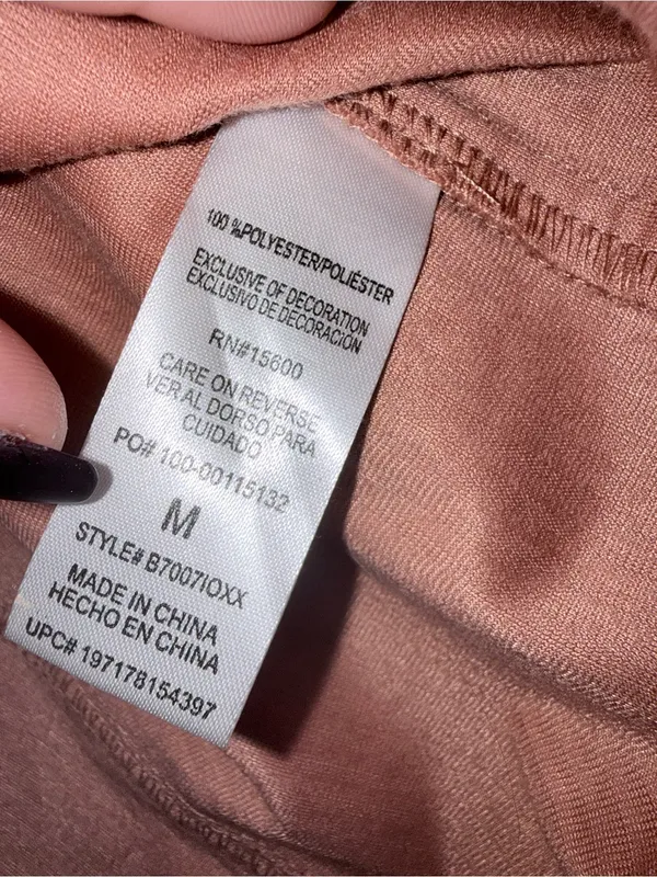Democracy Dusty Rose Corduroy Shacket Jacket - Image 6
