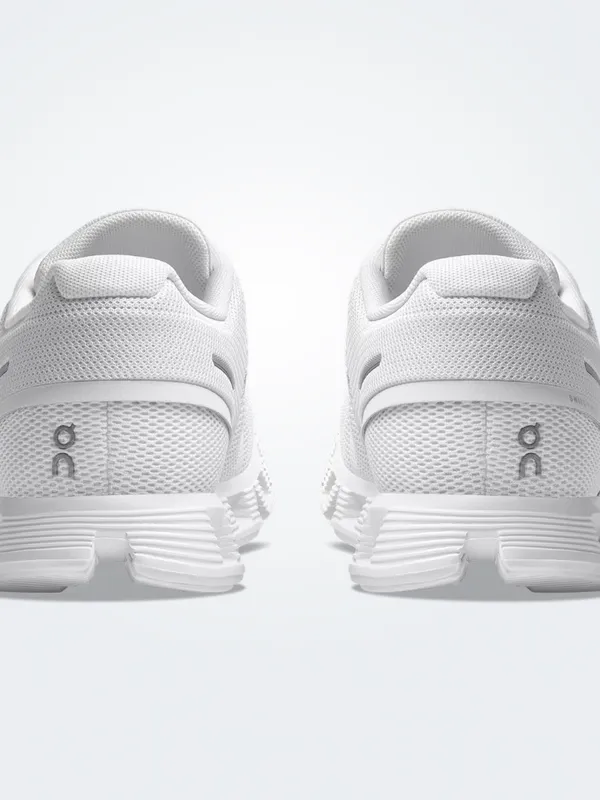On Cloud 5 in All White, women's size 9.5 White - Image 10